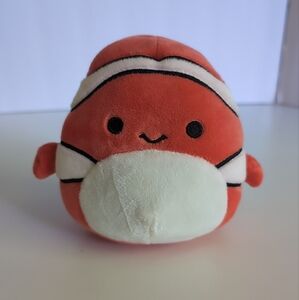 Mini Squishmellow Clown Fish Plush Stuffed Animal